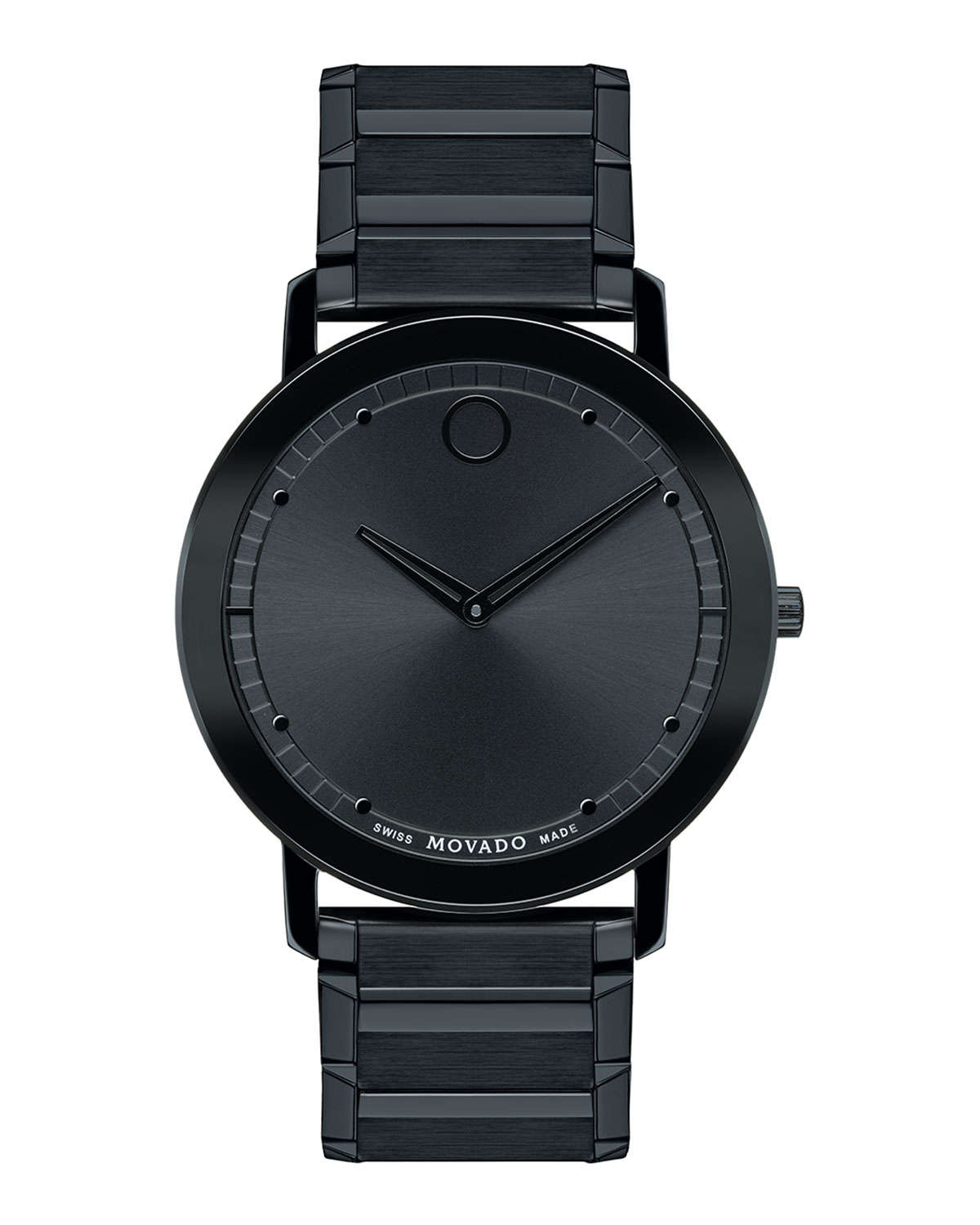 Movado bold 40mm Sapphire Watch in Black | Lyst