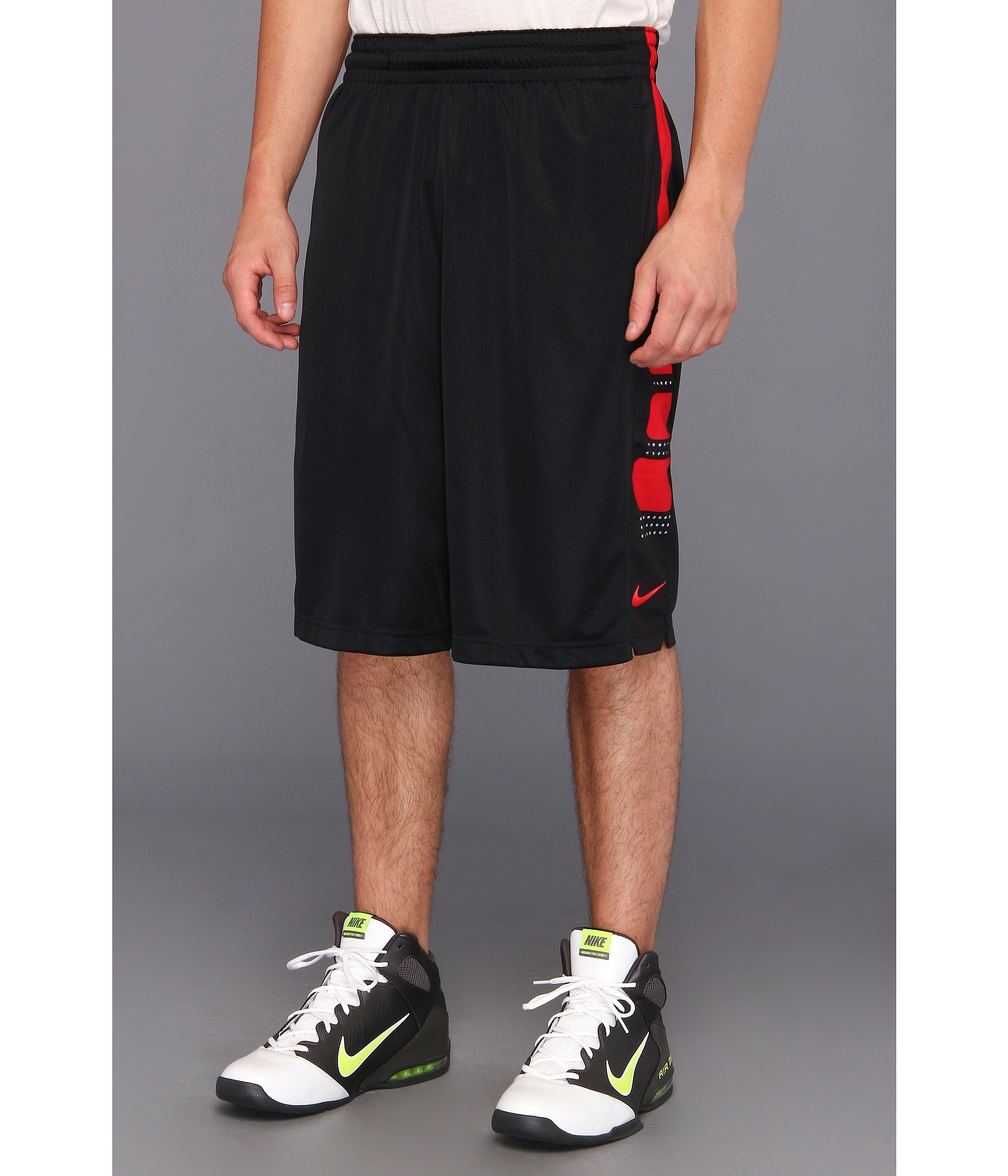 black nike elite shorts