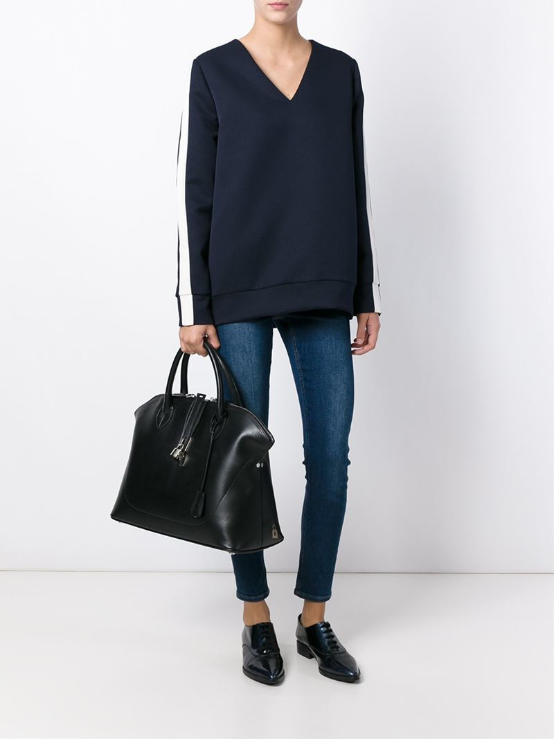 Lyst Golden Goose Deluxe Brand Tulipe Tote In Black Gallery