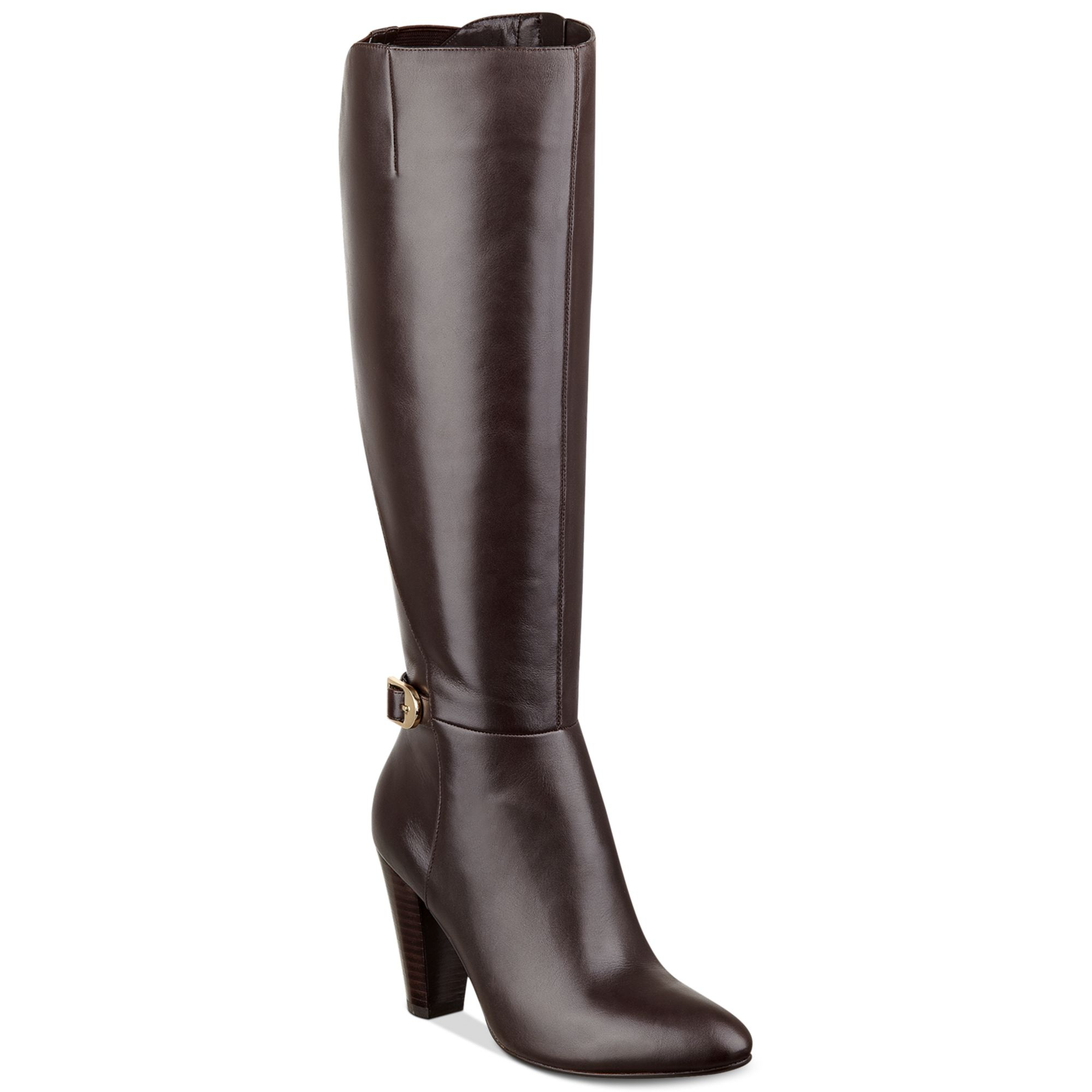 Lyst - Marc Fisher Shayna Tall Dress Boots in Brown