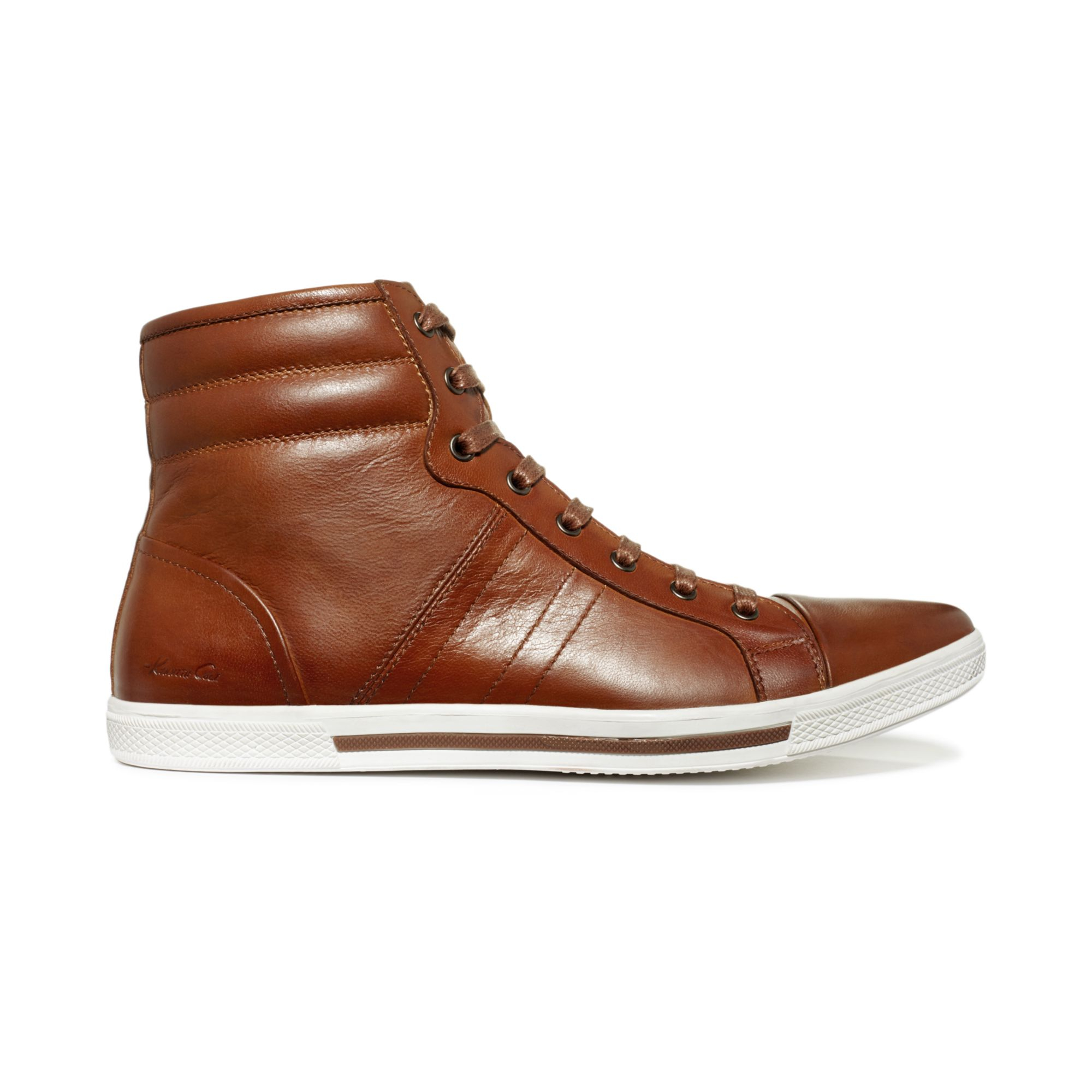 kenneth cole brown sneakers
