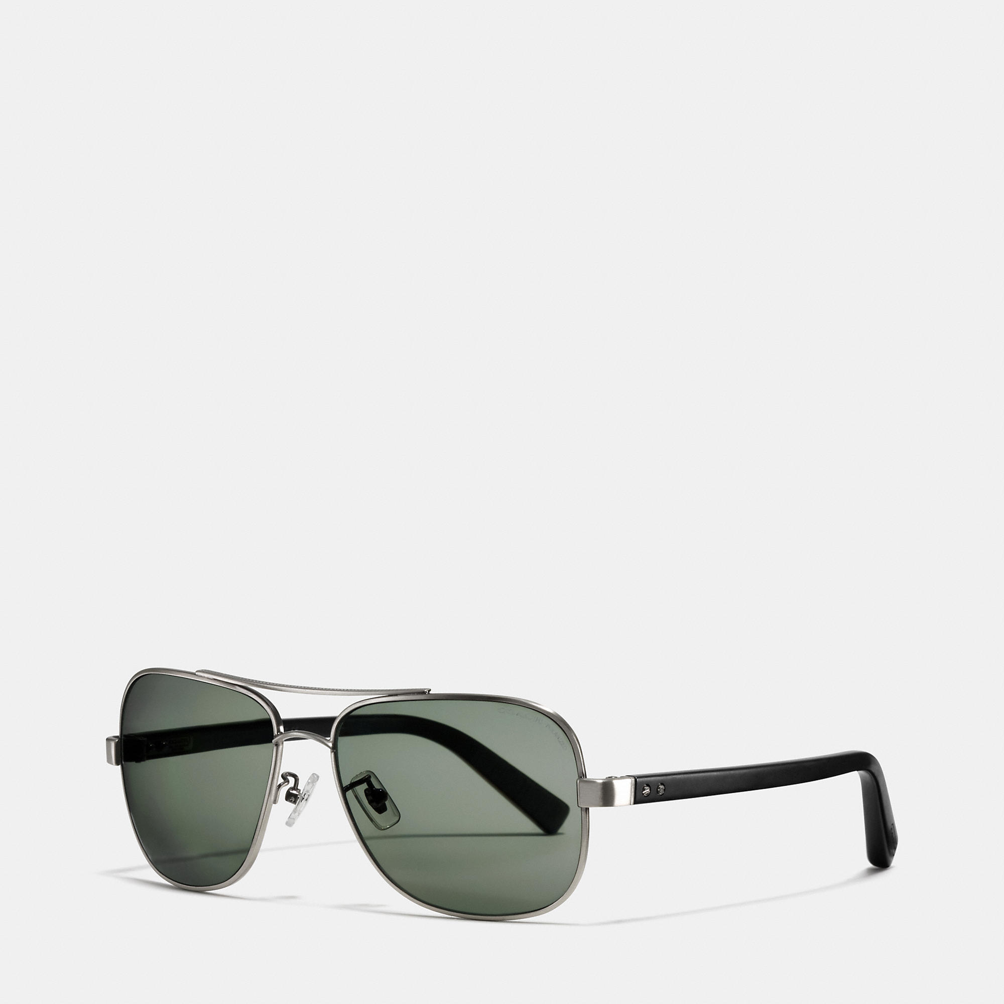 COACH Bleecker Polarized Sunglasses in Metallic for Men Lyst