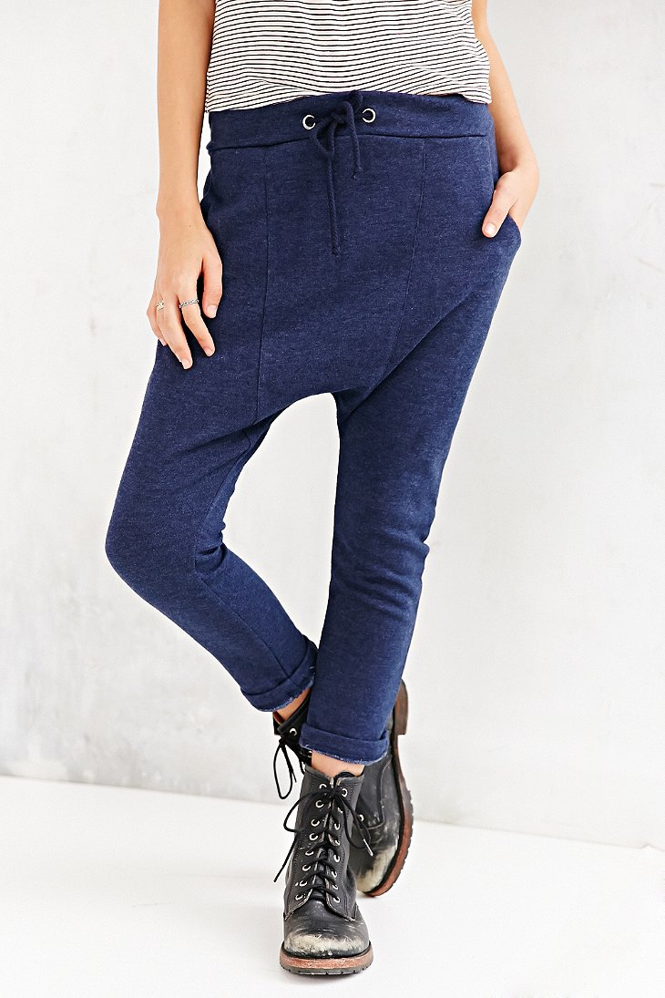 Lyst Bdg DropCrotch Gusset Pant in Blue