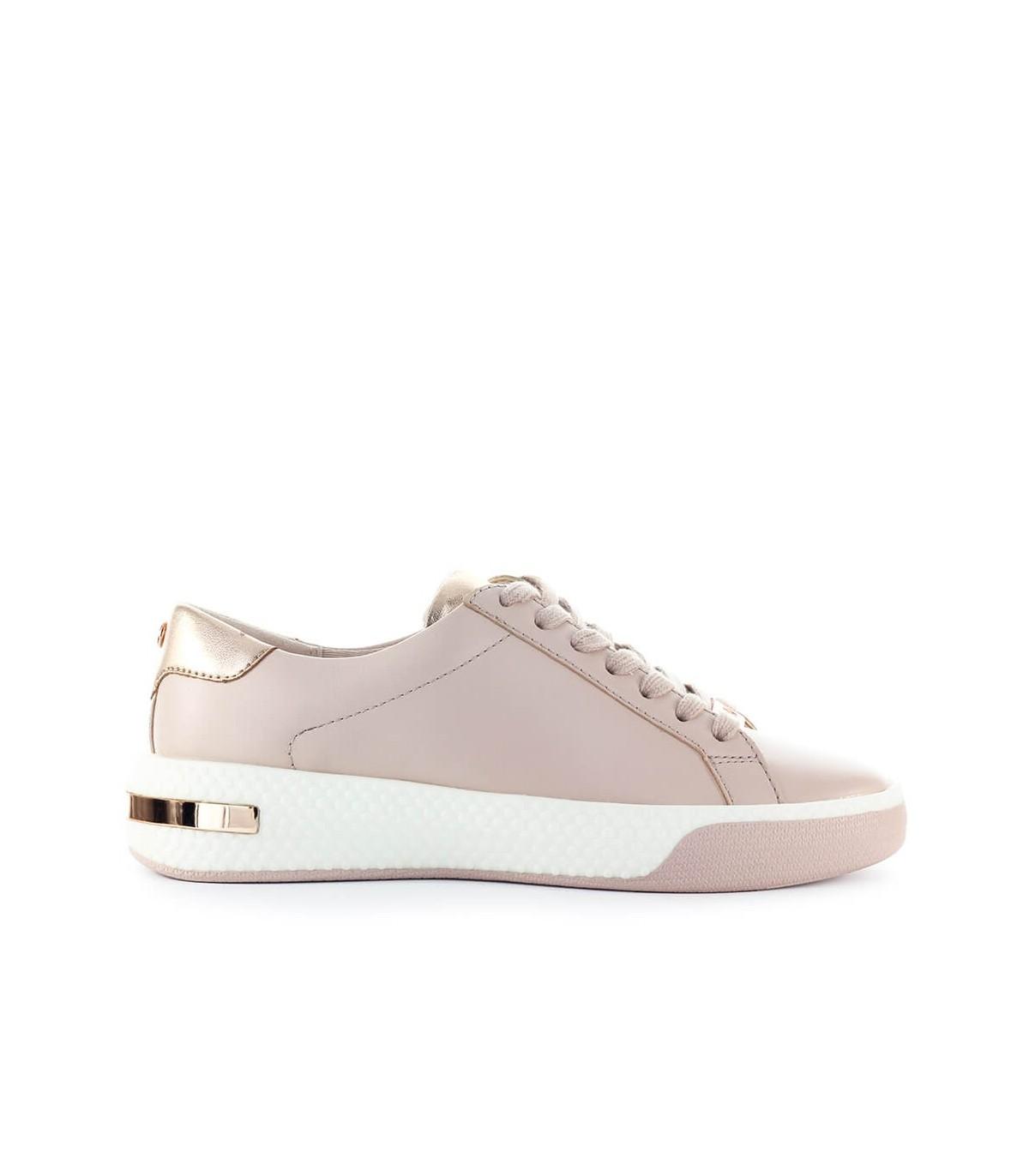 Michael Kors Codie Soft Pink Rose Gold Sneaker in Pink Lyst Michael Kors Codie Soft Pink Rose Gold Sneaker in Pink Lyst
