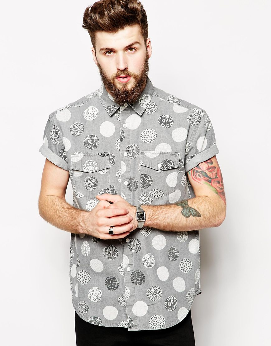 mens short sleeve designer shirts uk