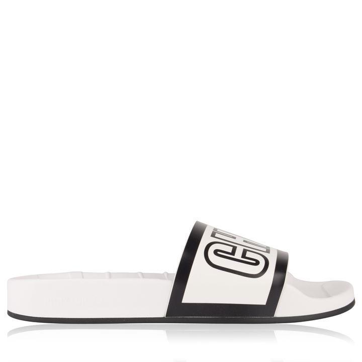 Jimmy Choo Rubber Logo Contrast Sliders - Save 42% - Lyst