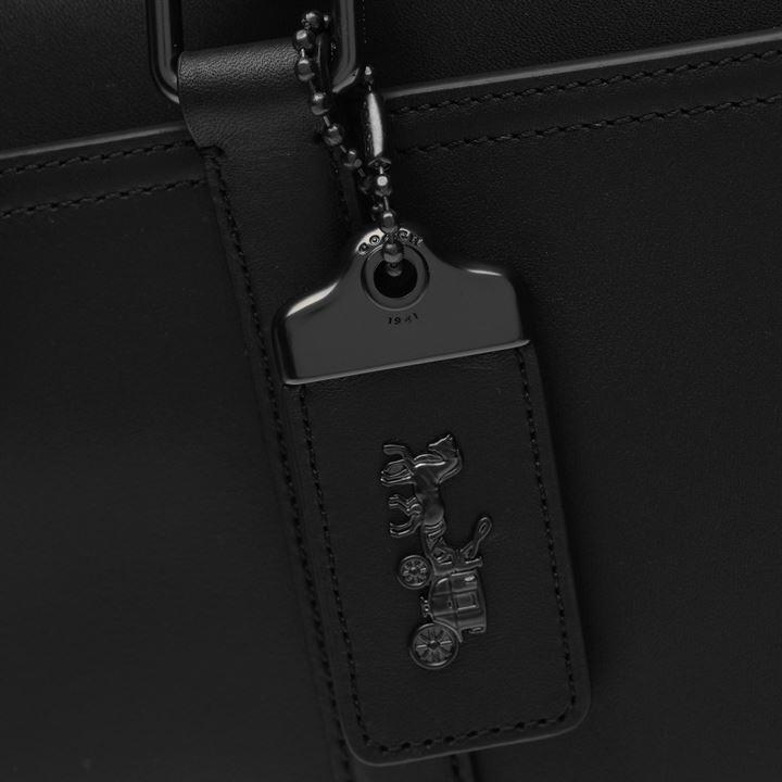 COACH Slim Brief Laptop Bag Mens in Black for Men Lyst