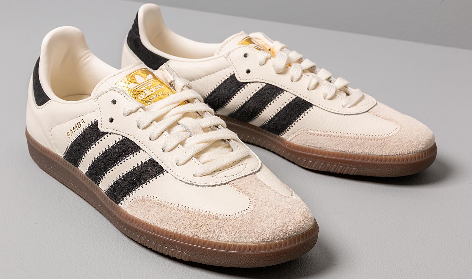 Men's Adidas Samba Og Ft Off White Carbon Linen Men's Adidas Samba Og Ft Off White Carbon Linen