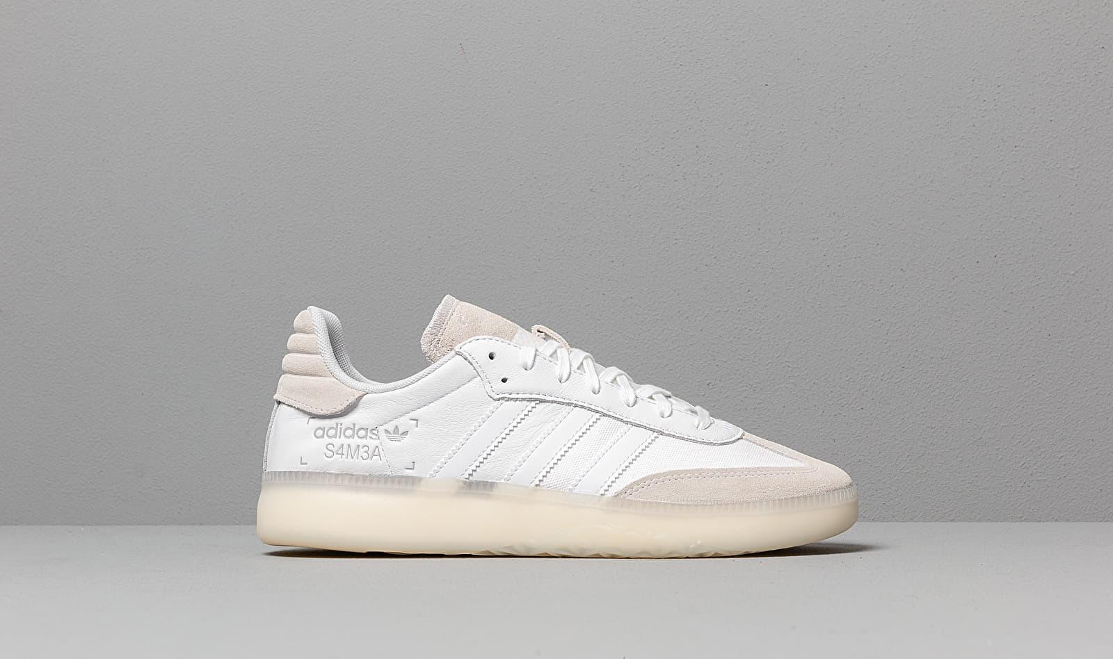 Adidas Samba Rm Ftw White/ Ftw White/ Grey Two Adidas Samba Rm Ftw White/ Ftw White/ Grey Two