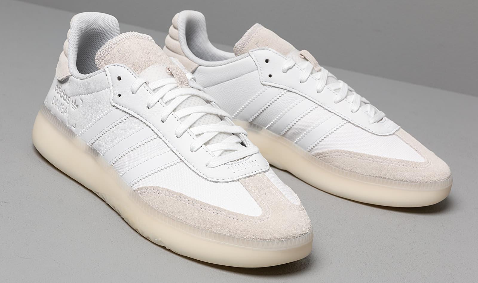 Adidas Samba Rm Ftw White/ Ftw White/ Grey Two Adidas Samba Rm Ftw White/ Ftw White/ Grey Two
