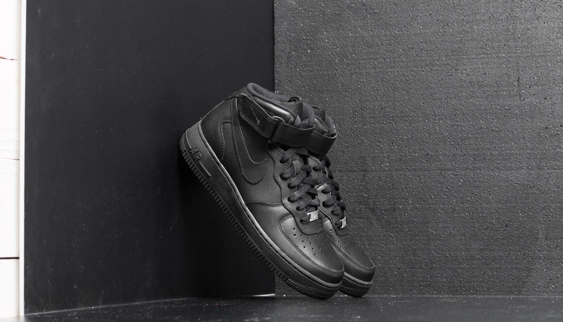 af 1 black mid