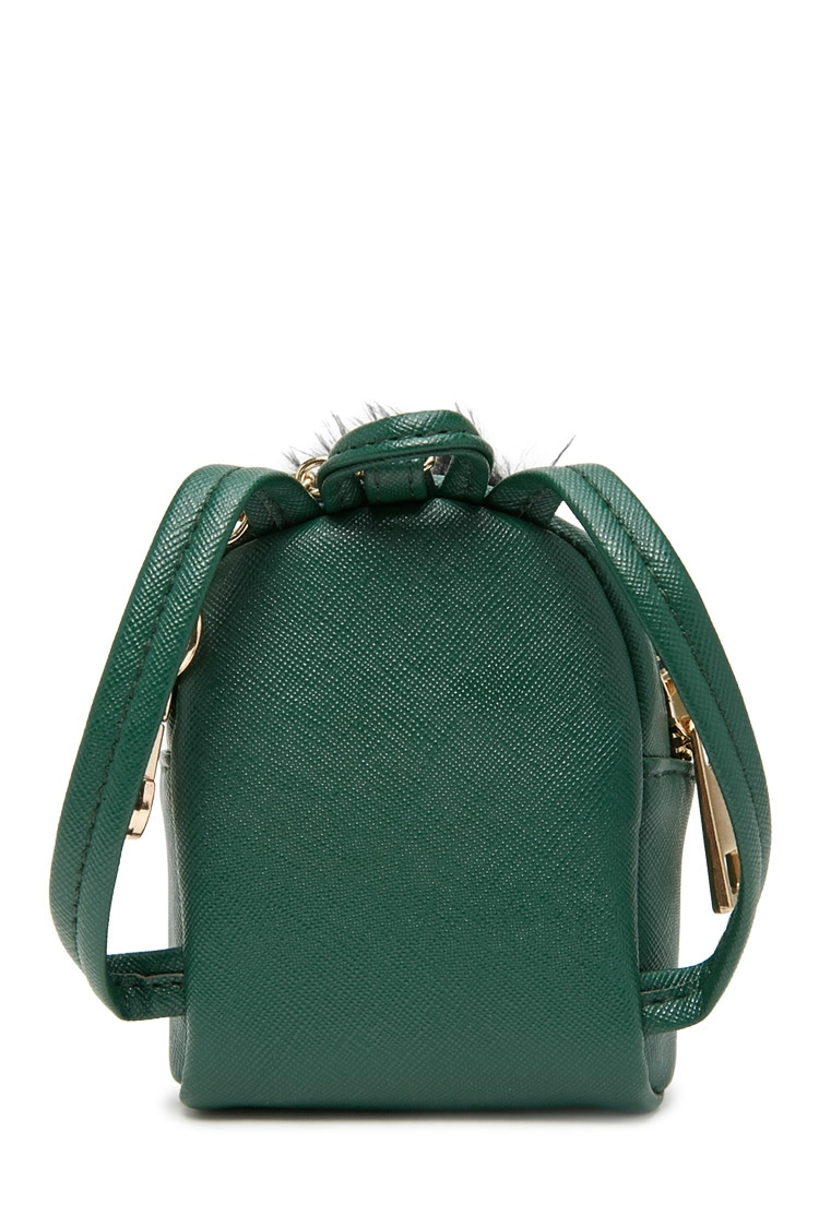 Lyst - Forever 21 Mad Face Backpack Coin Purse in Green