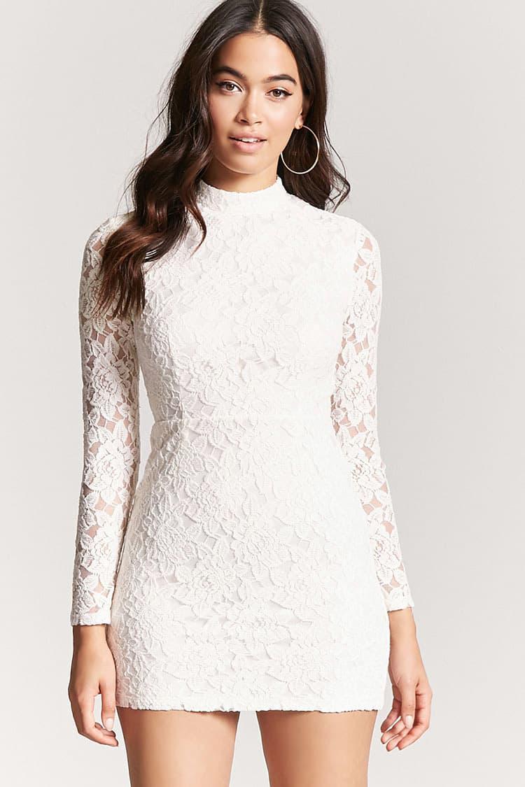 [View 41+] Forever 21 White Dress Lace