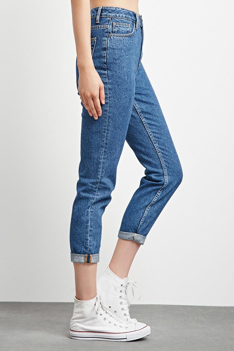 best straight leg high waist jeans