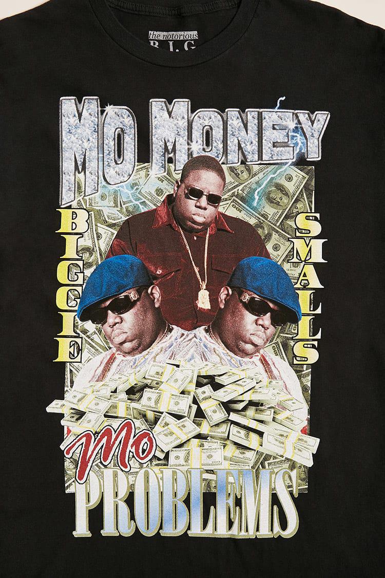 Forever 21 Biggie Smalls Mo Money Mo Problems Graphic Tee In Black - gallery