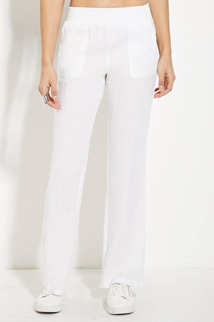 black and white pants forever 21