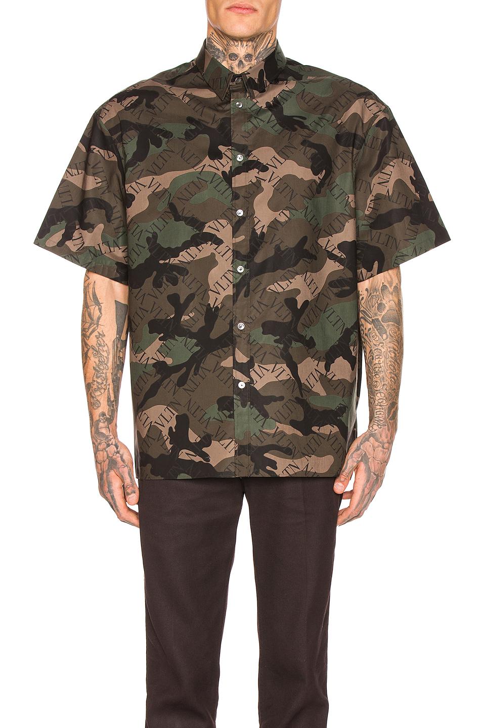 valentino camo black