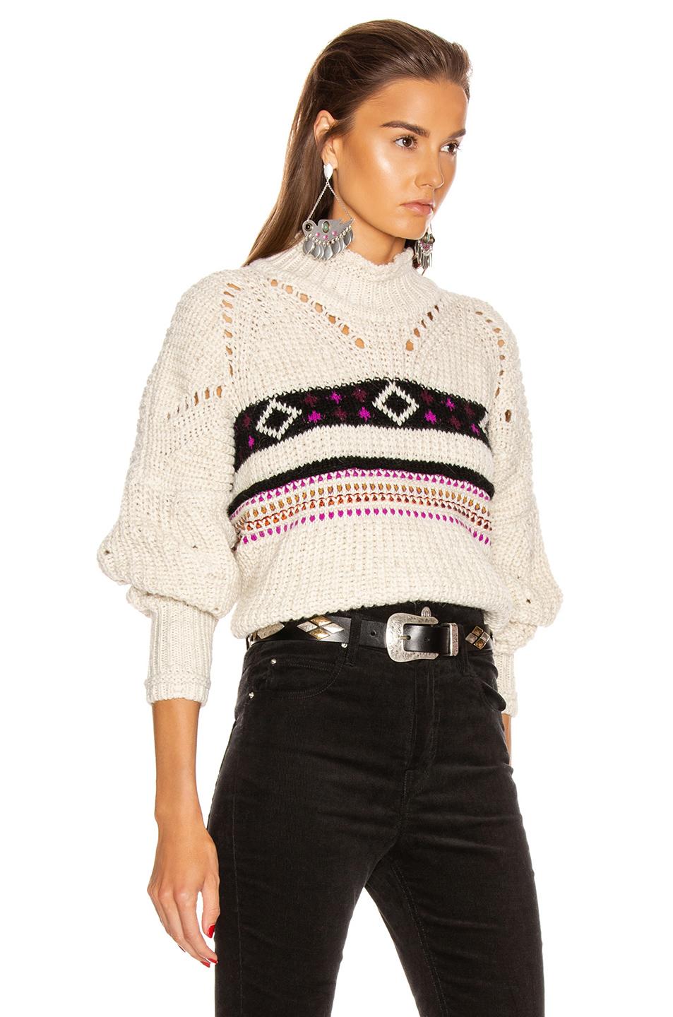 Isabel Marant Wool Caleen Sweater - Lyst