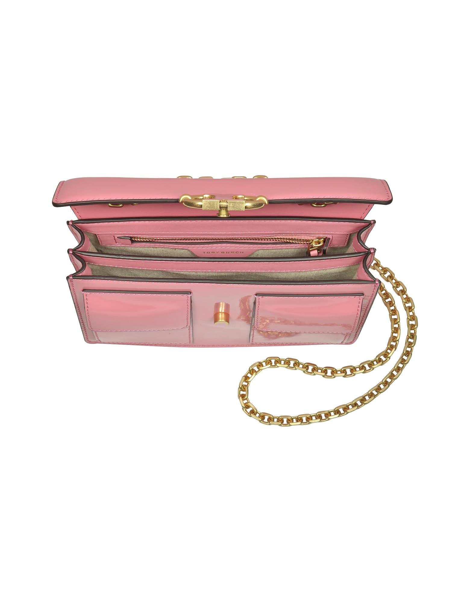 tory burch pink chain bag