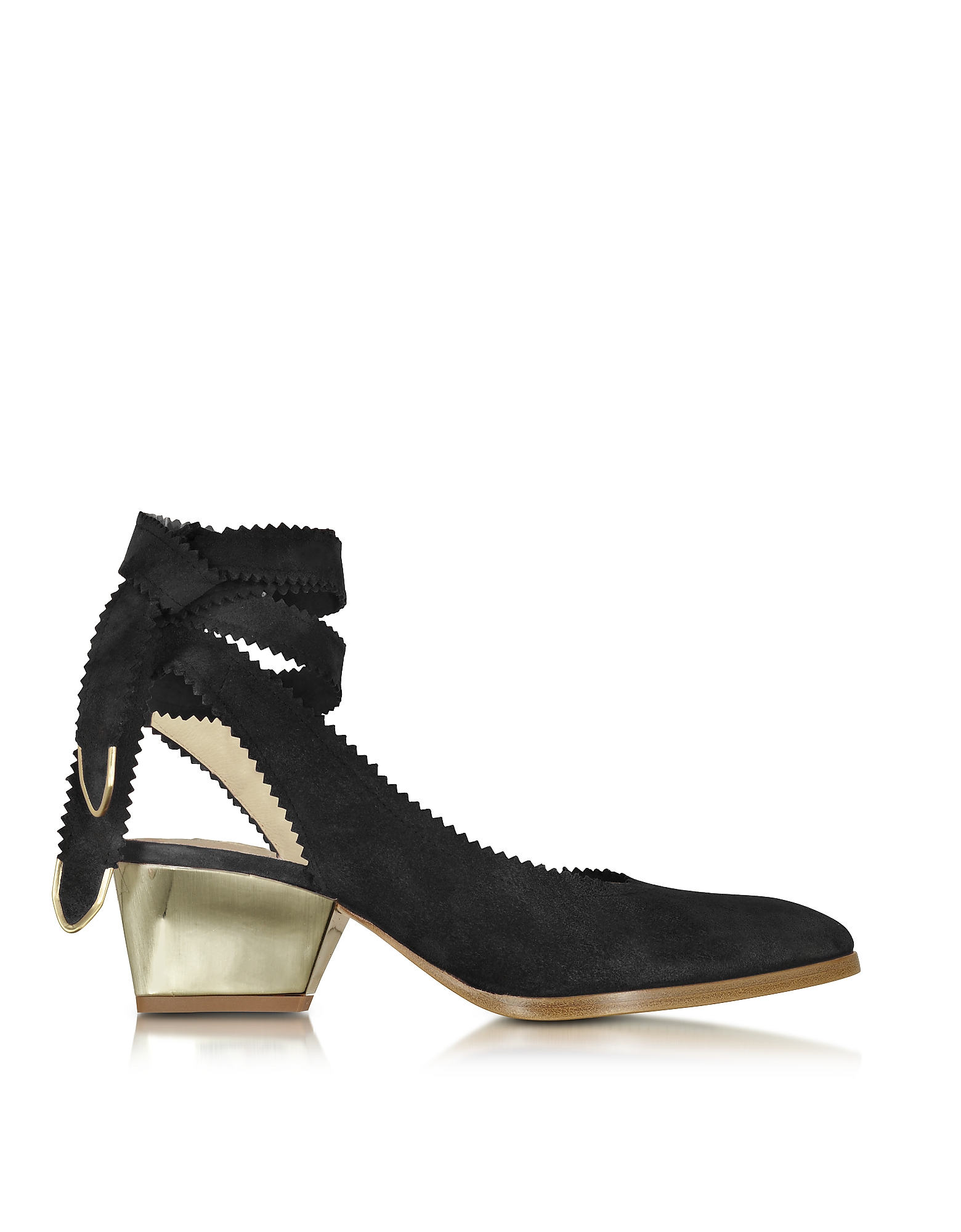 Elegance Shoes Black Red Suede Elegance Shoes Black Red Suede
