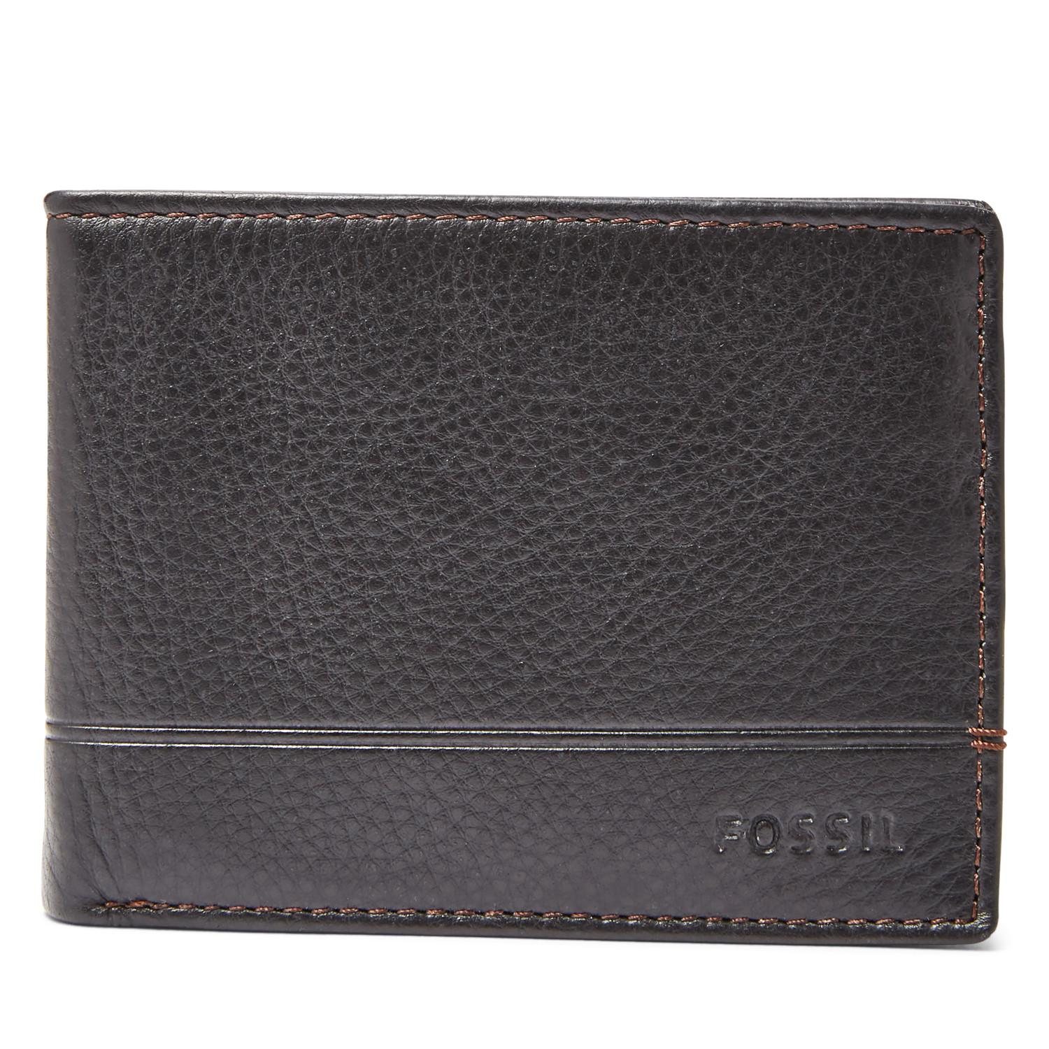 Fossil Men's Anderson Bifold Wallet With Flip Id Window | Literacy Basics