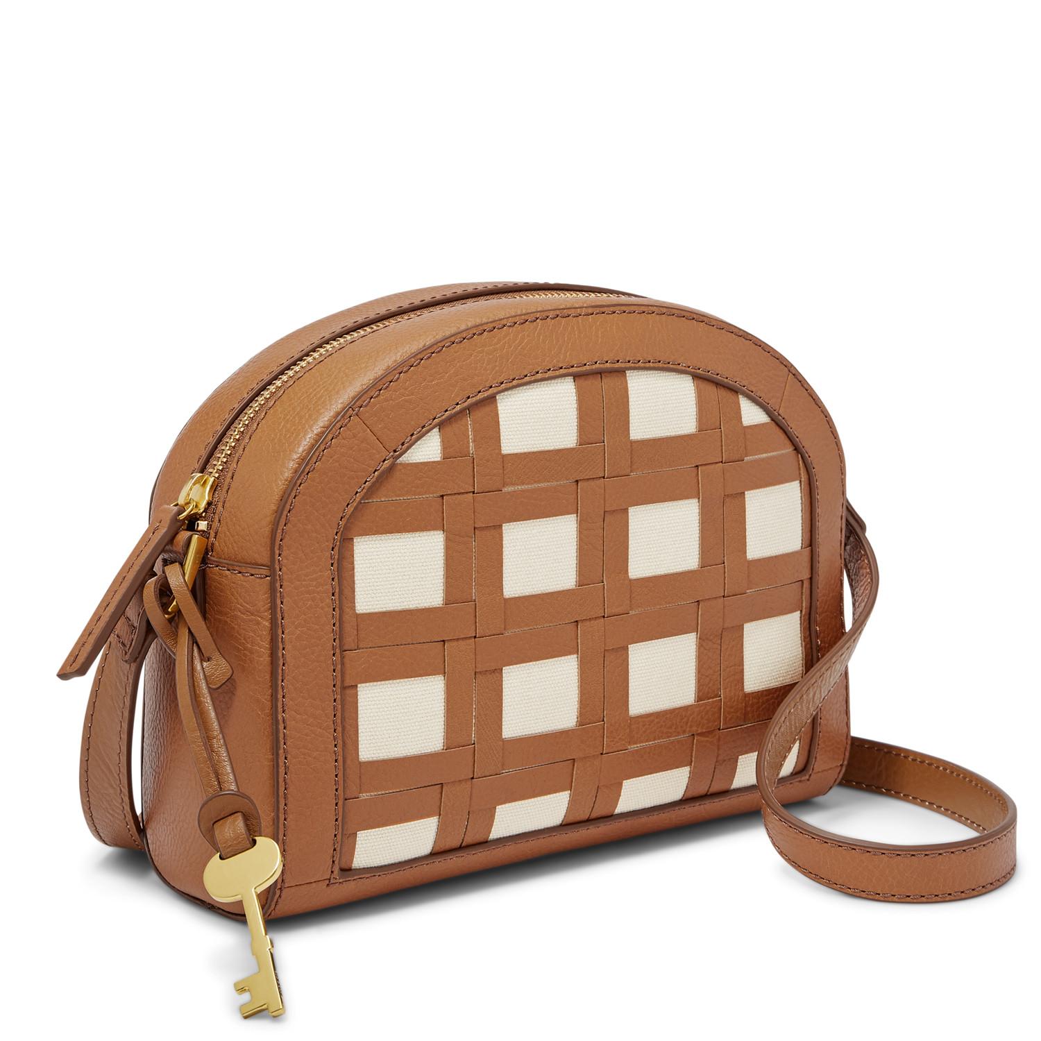 fossil crossbody tan