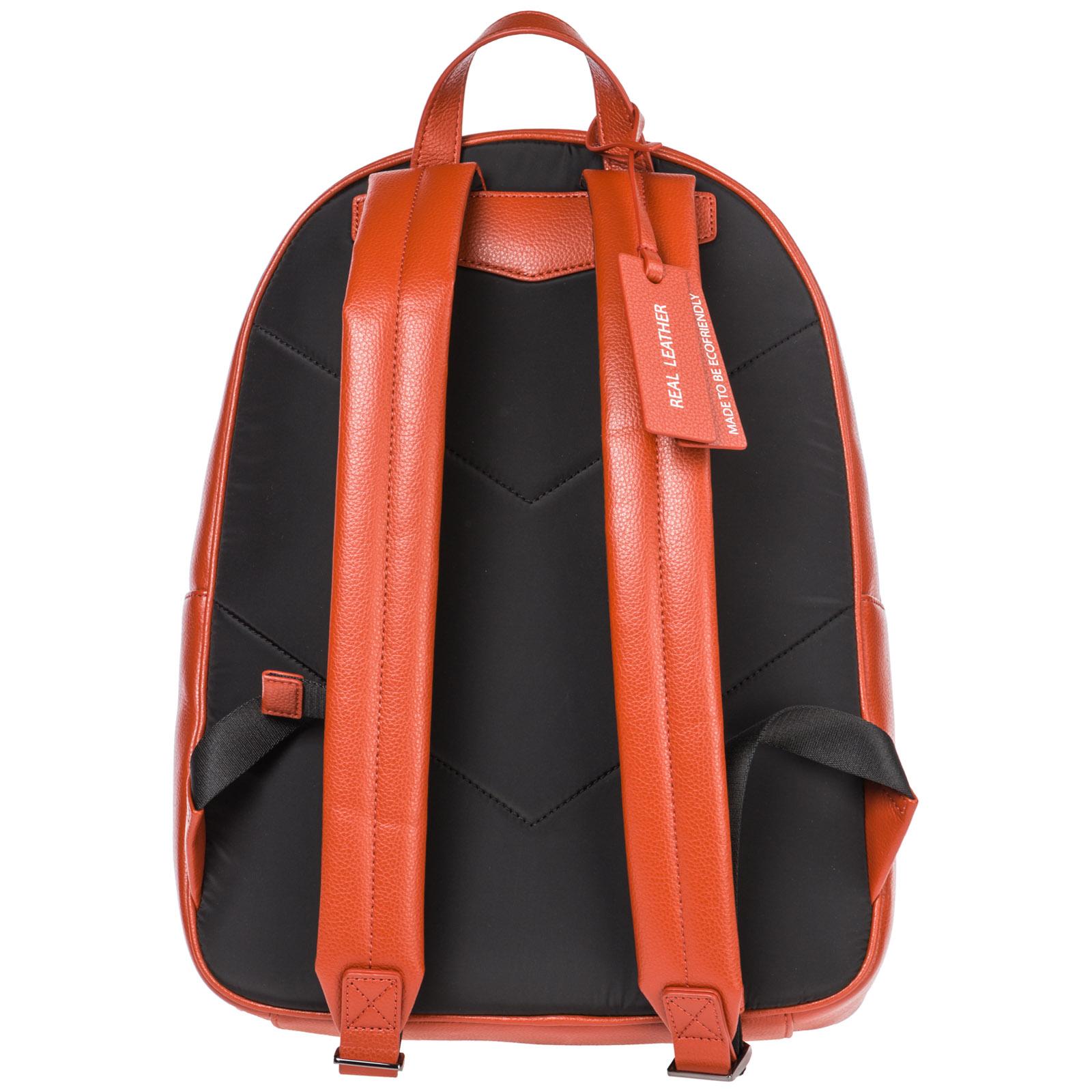 Emporio Armani Rucksack Backpack Travel in Orange for Men - Lyst