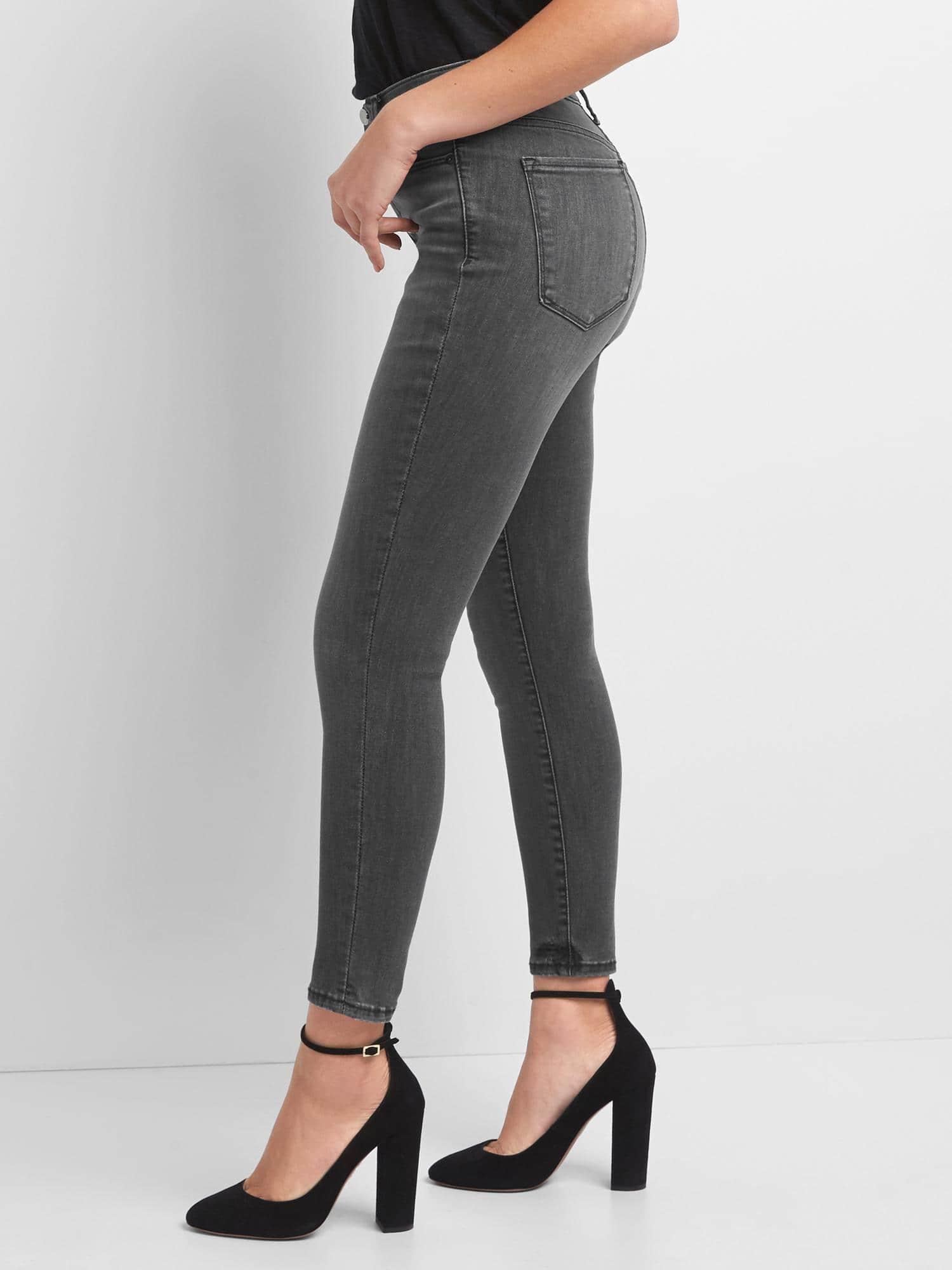 gap true skinny super high rise jeans