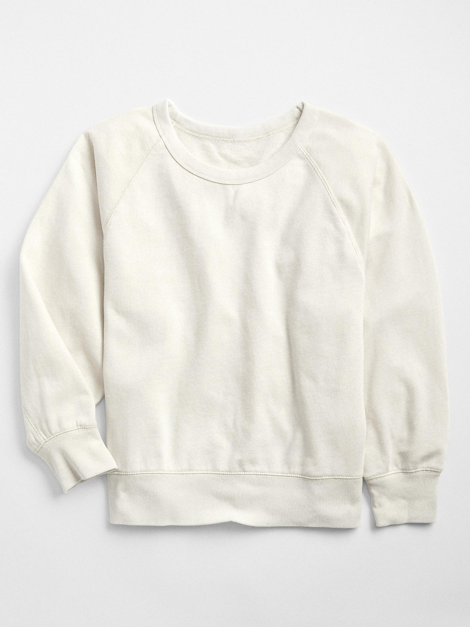 gap sweatshirt white