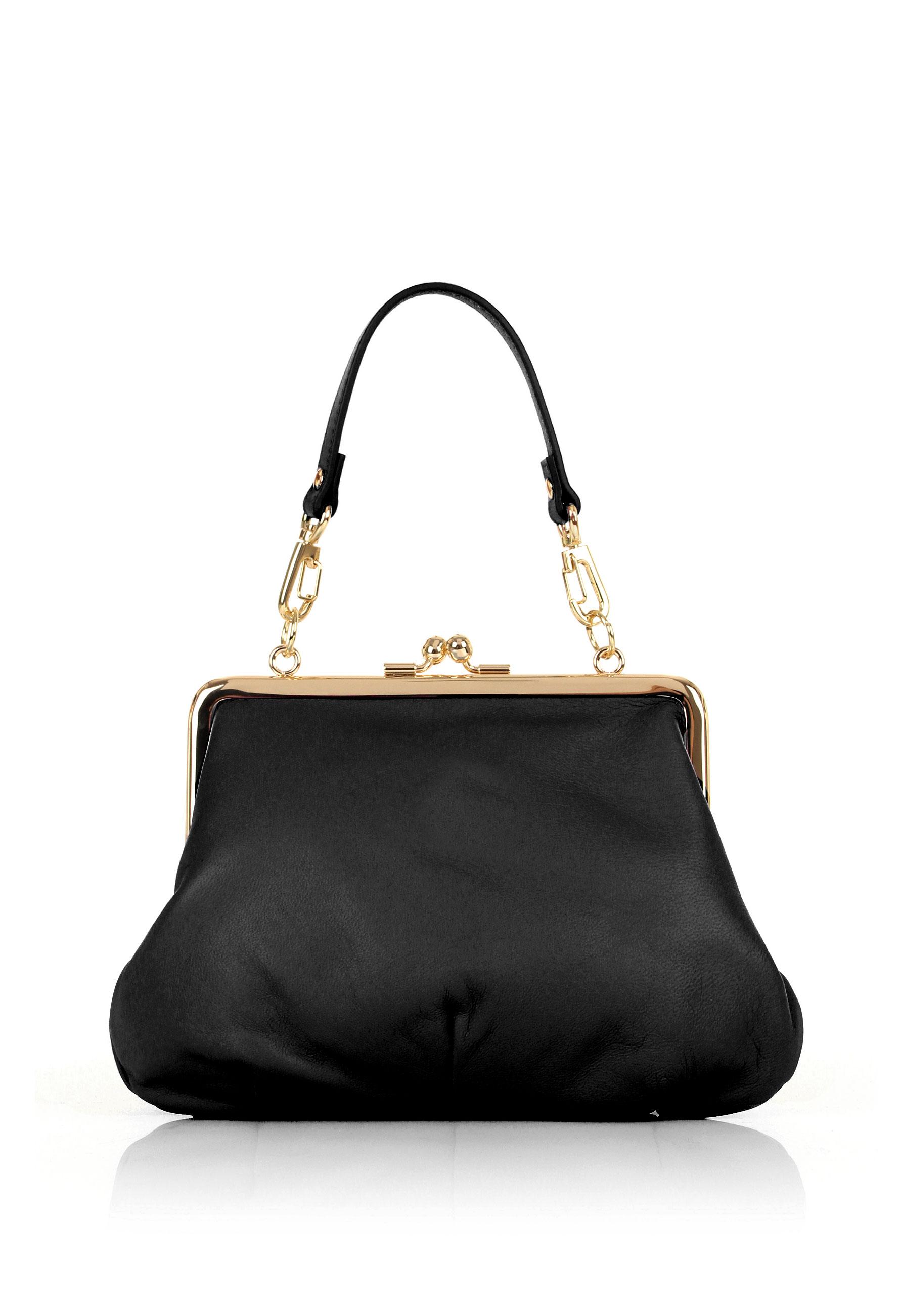 Lyst - Vivienne Westwood Nappa 3655 Evening Bag Black in Black