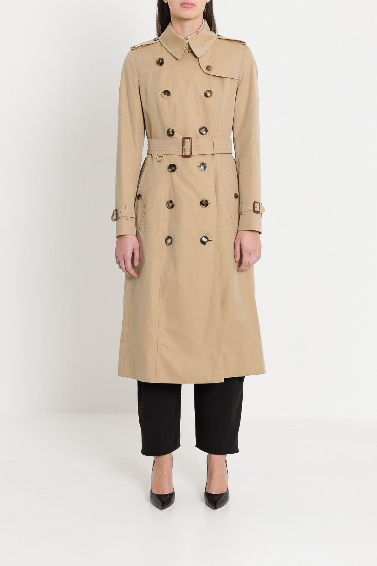 Lyst - Burberry The Long Chelsea Heritage Trench Coat in Natural