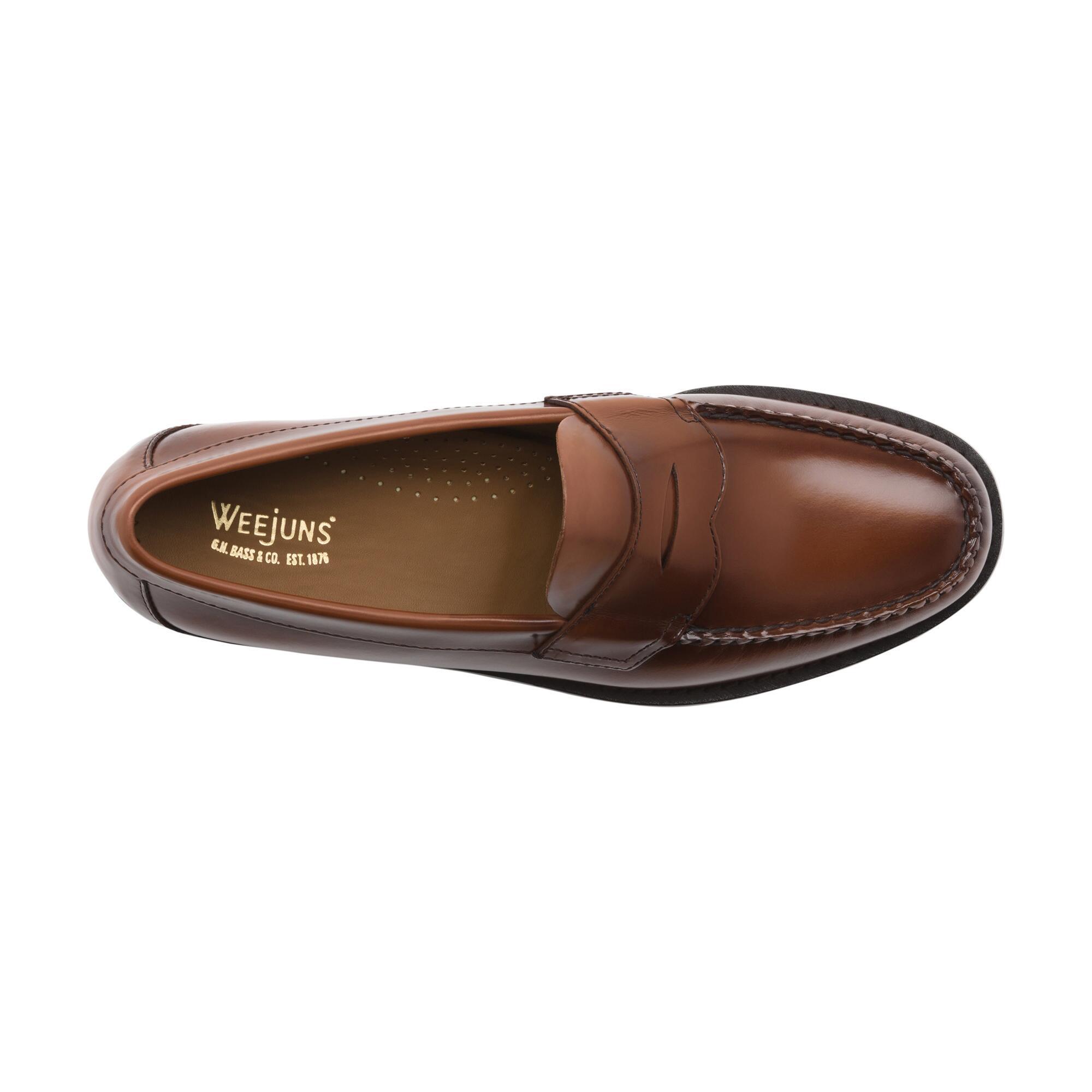 Lyst - G.H.BASS Logan Flat Strap Weejuns in Brown for Men