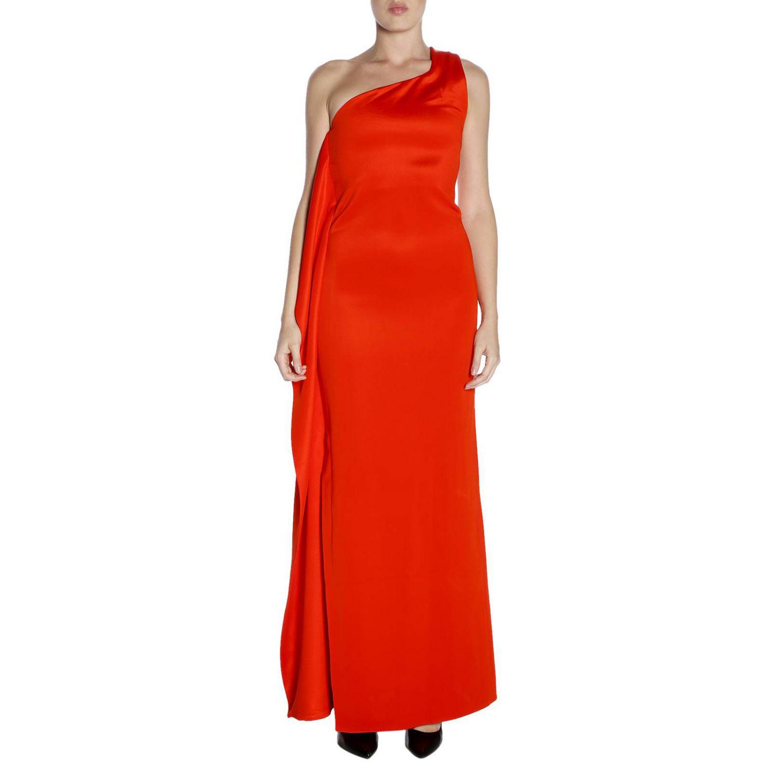 Lanvin Orange Dress