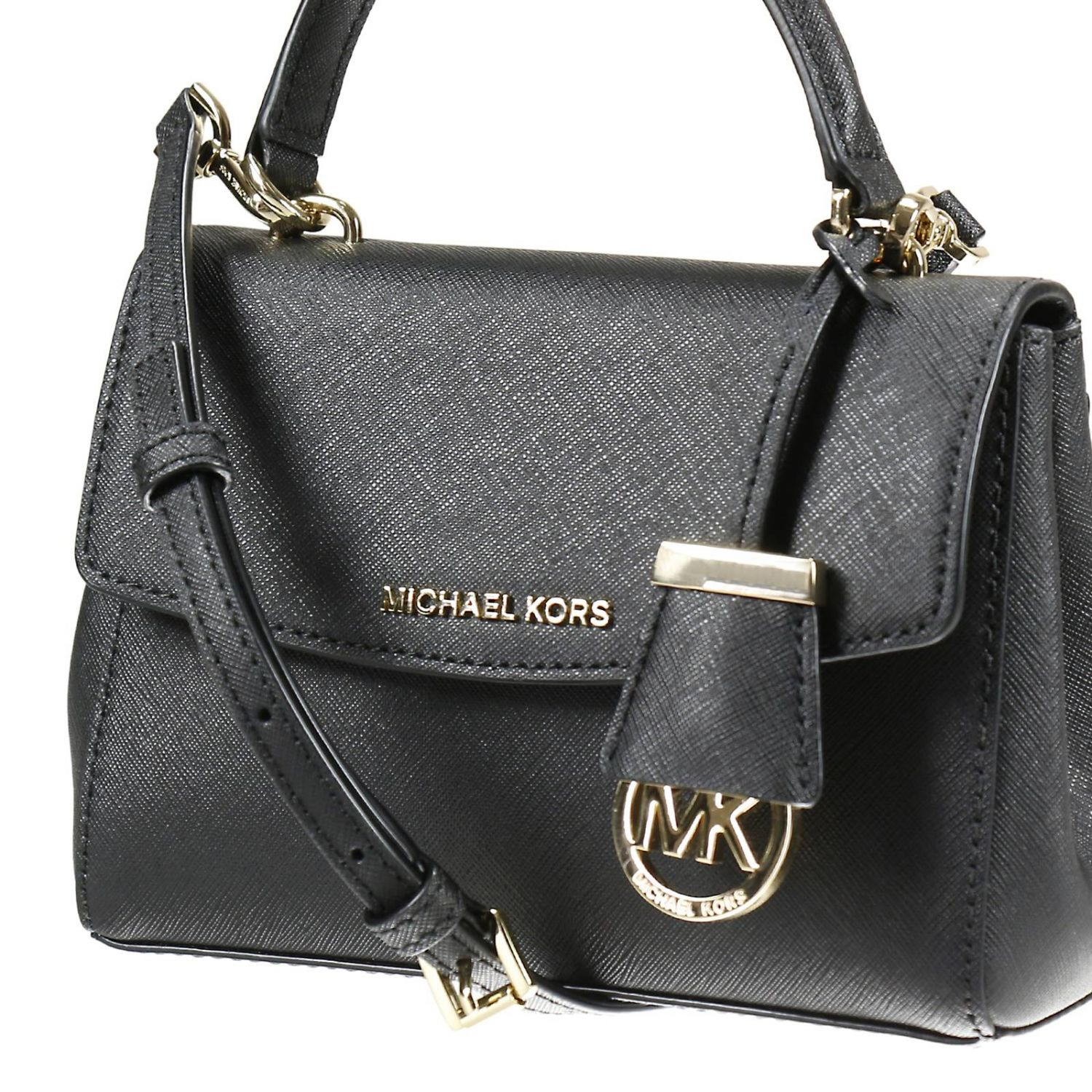 Lyst Michael Michael Kors Handbag Ava Small Bag In Saffiano Leather