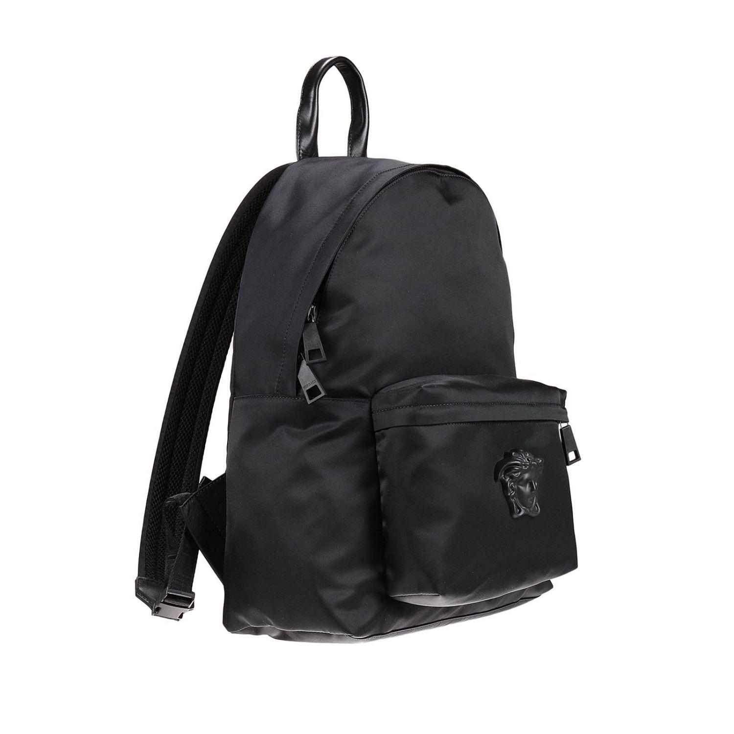Lyst - Versace Backpack Bags Men in Black for Men