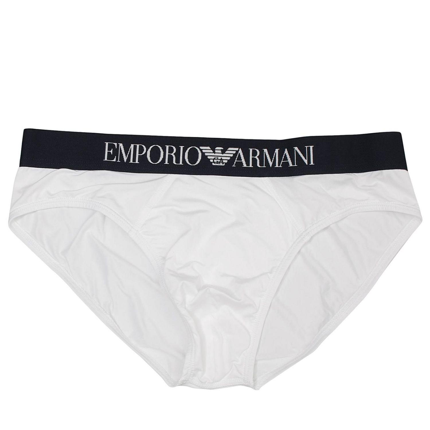 Emporio armani Giorgio Armani Men's Underwear in White for Men | Lyst