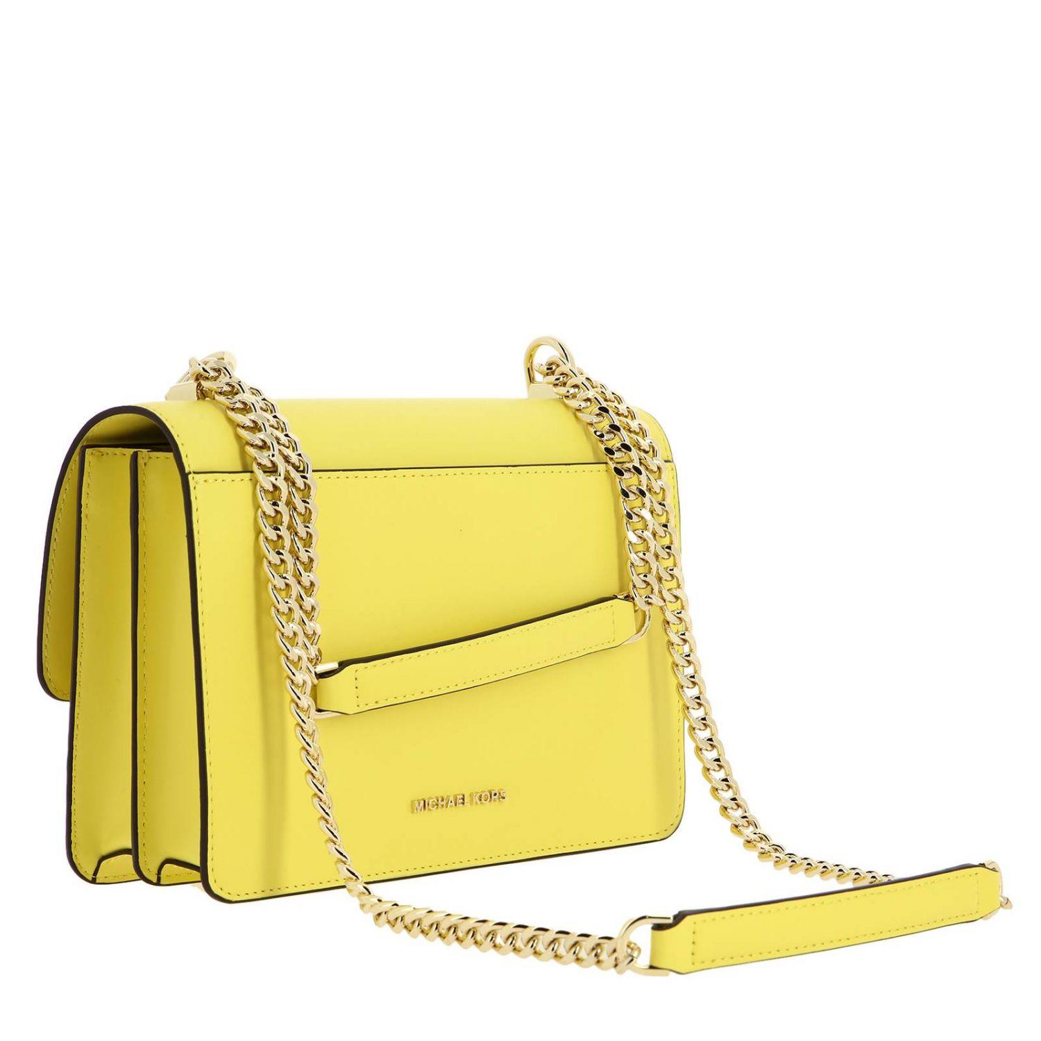 Michael Kors Yellow Handbag | semashow.com