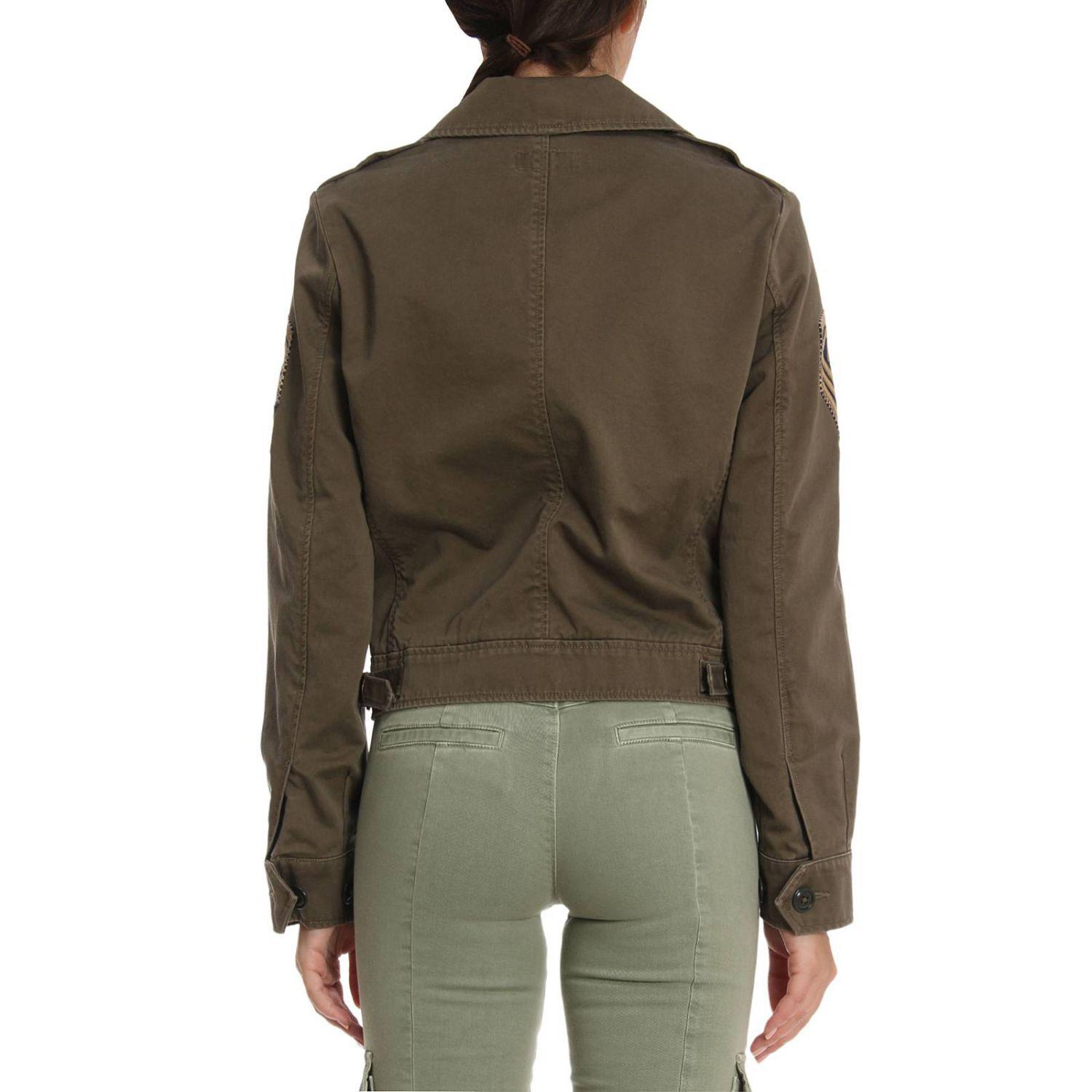 Polo Ralph Lauren Jacket Women in Military (Green) - Lyst