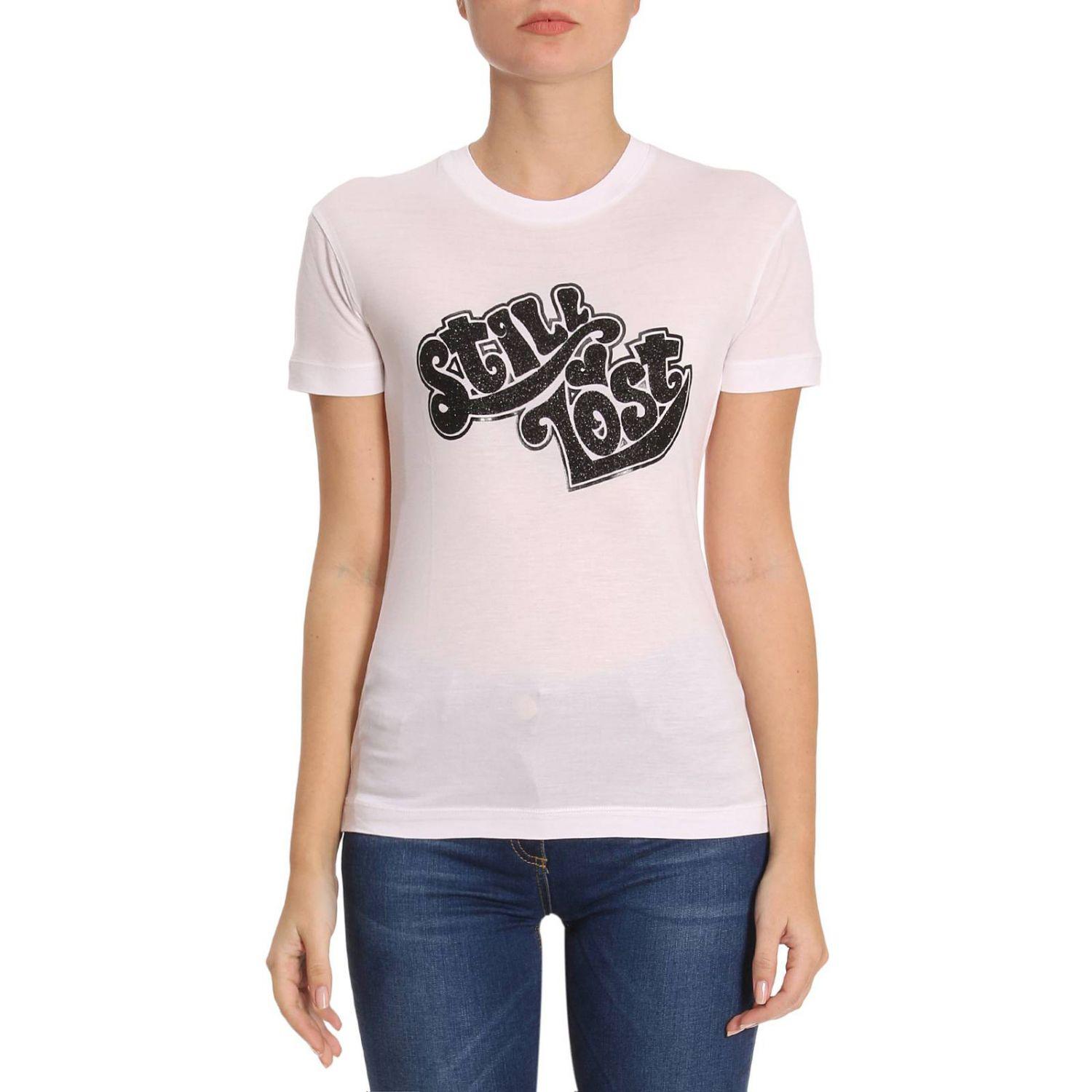 Lyst - Emporio armani T-shirt Women in White