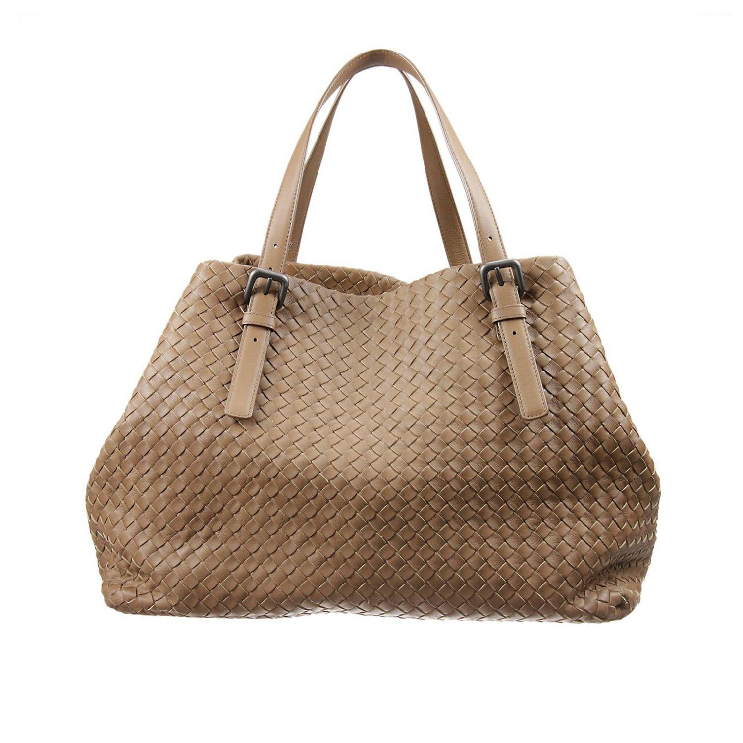 Lyst - Bottega Veneta Large 'A' Shape Tote Bag in Brown - Save 11. ...