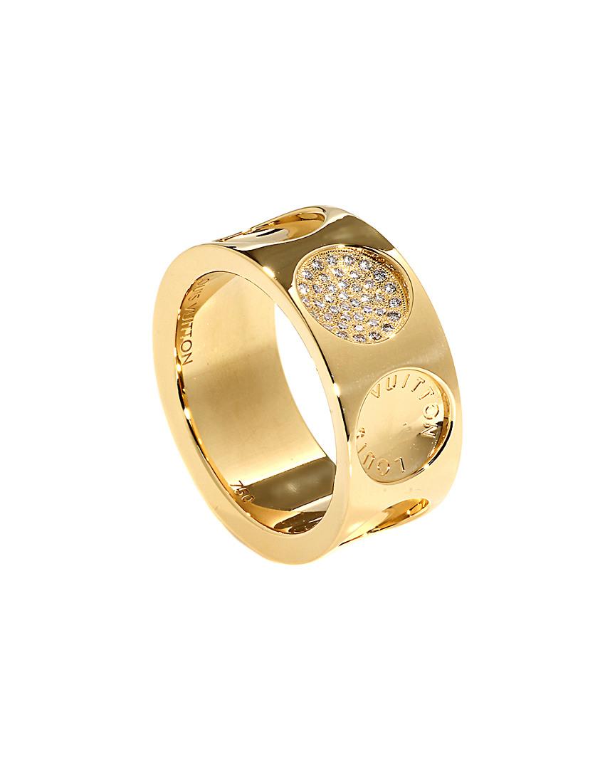 Louis Vuitton Louis Vuitton 18k 0.17 Ct. Tw. Diamond Ring in Metallic - Lyst