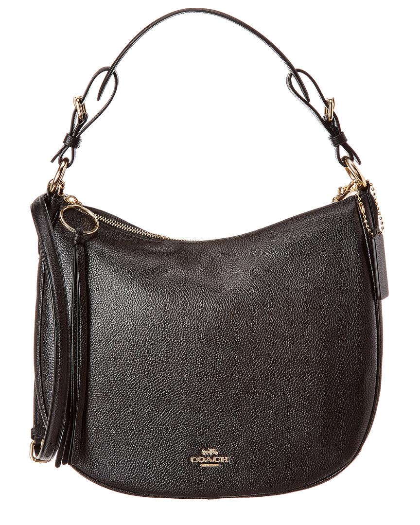 Coach Sutton Leather Cross Body Bag Blackout IUCN Water