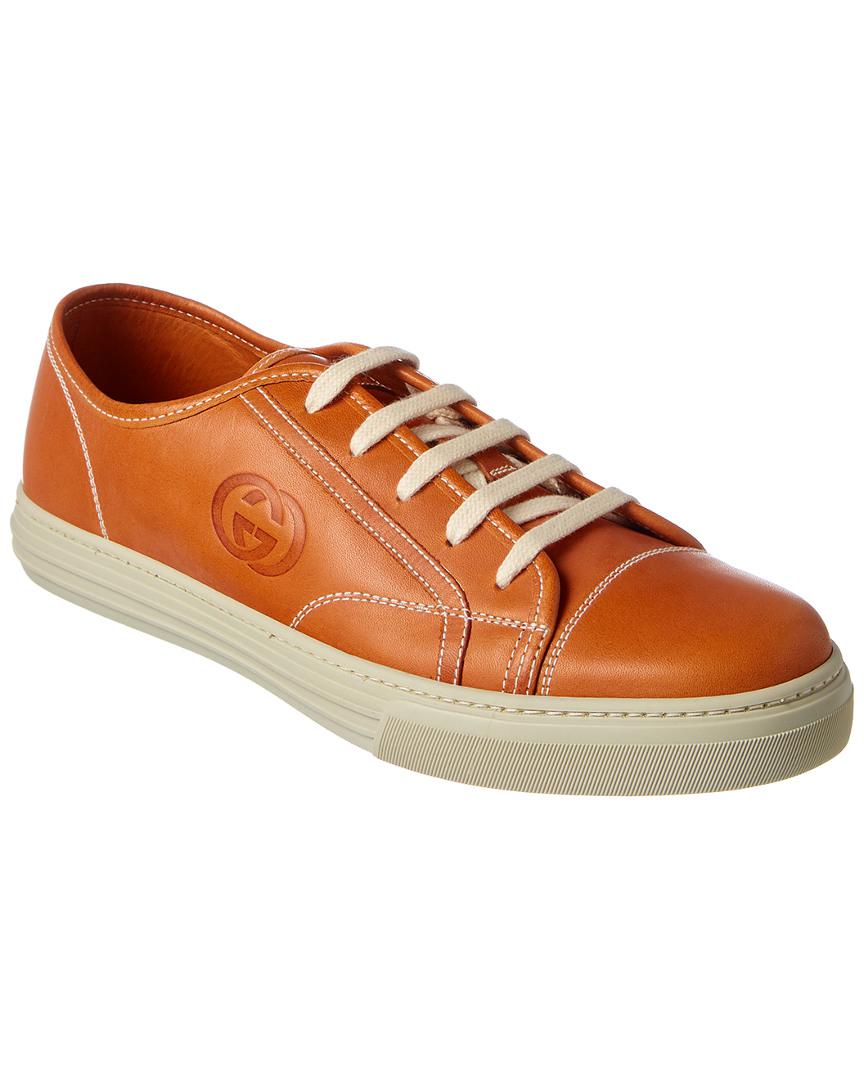 gucci sneakers orange