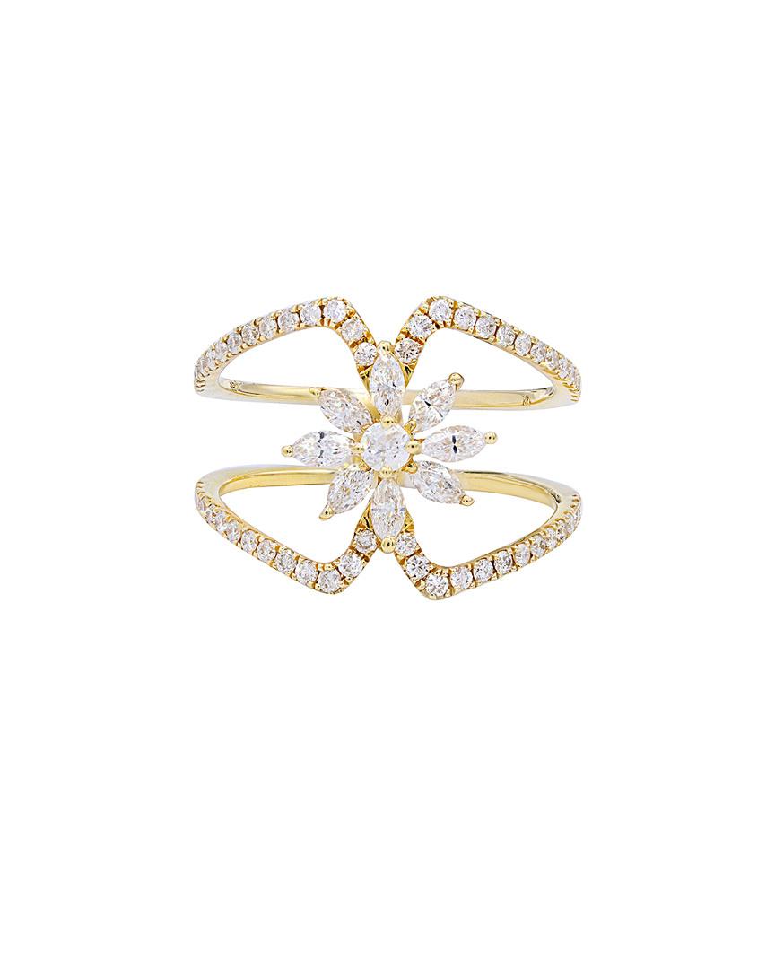 Diana M. Jewels . Fine Jewelry 14k 0.80 Ct. Tw. Diamond Ring in ...