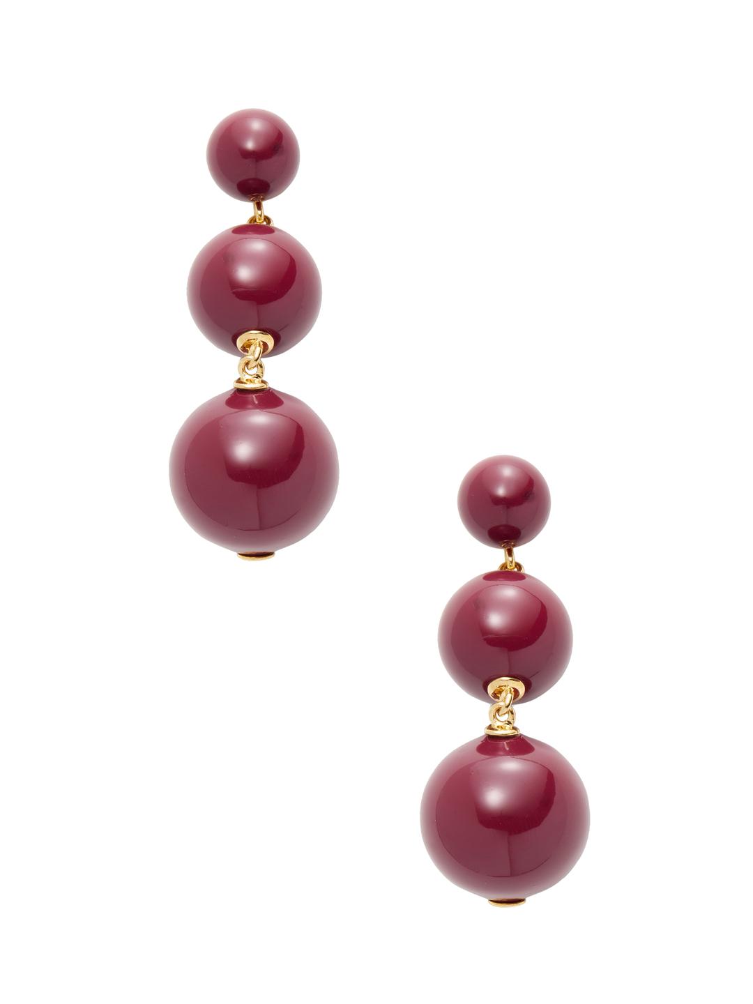 Kate Spade Bauble Drop Earrings Lyst Kate Spade New York Women S Bauble Drop Earrings