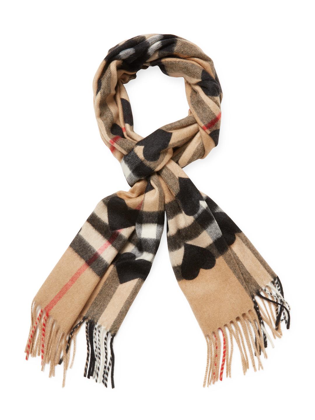 Burberry Cashmere Heart Scarf, 60