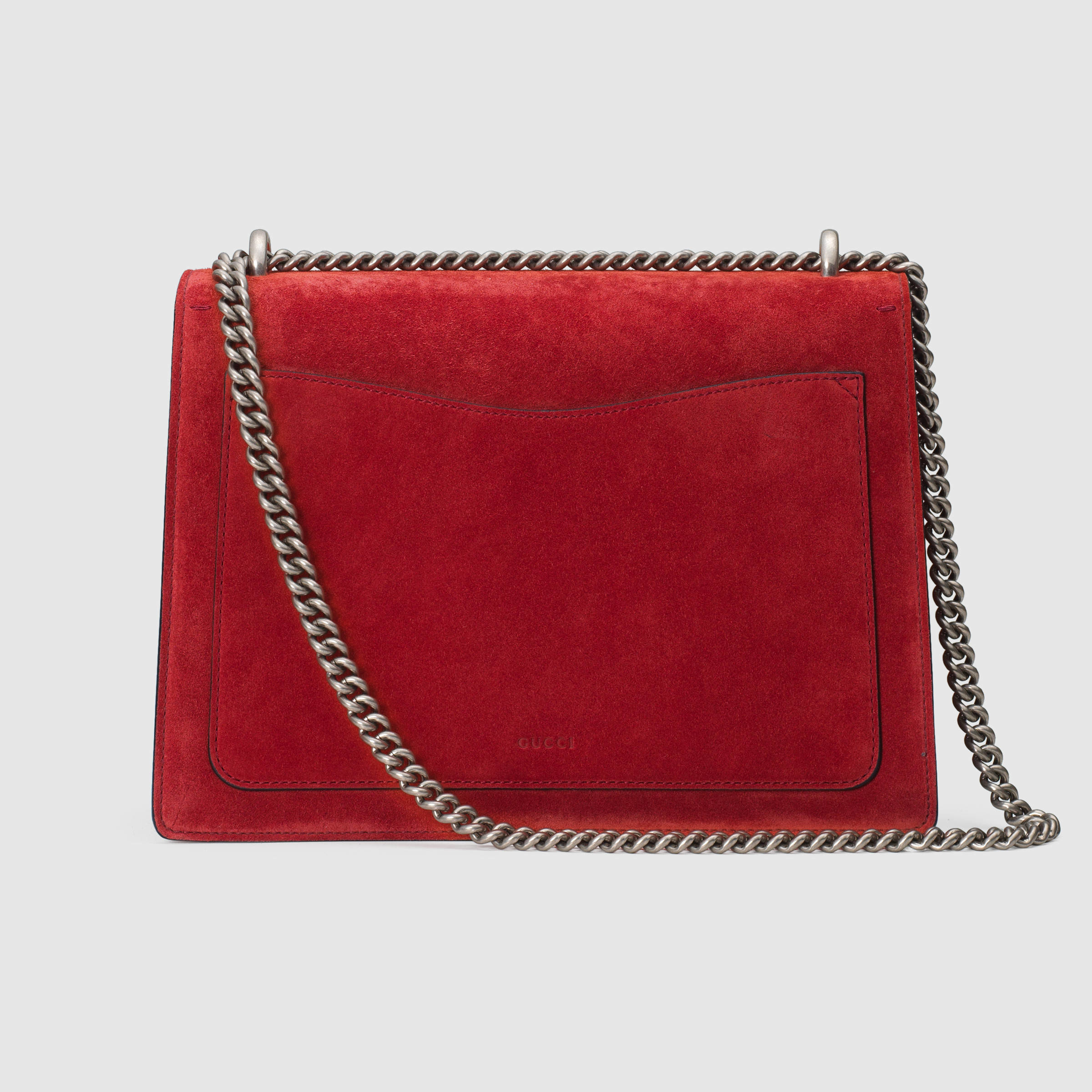 Gucci Dionysus Suede Shoulder Bag in Red - Lyst