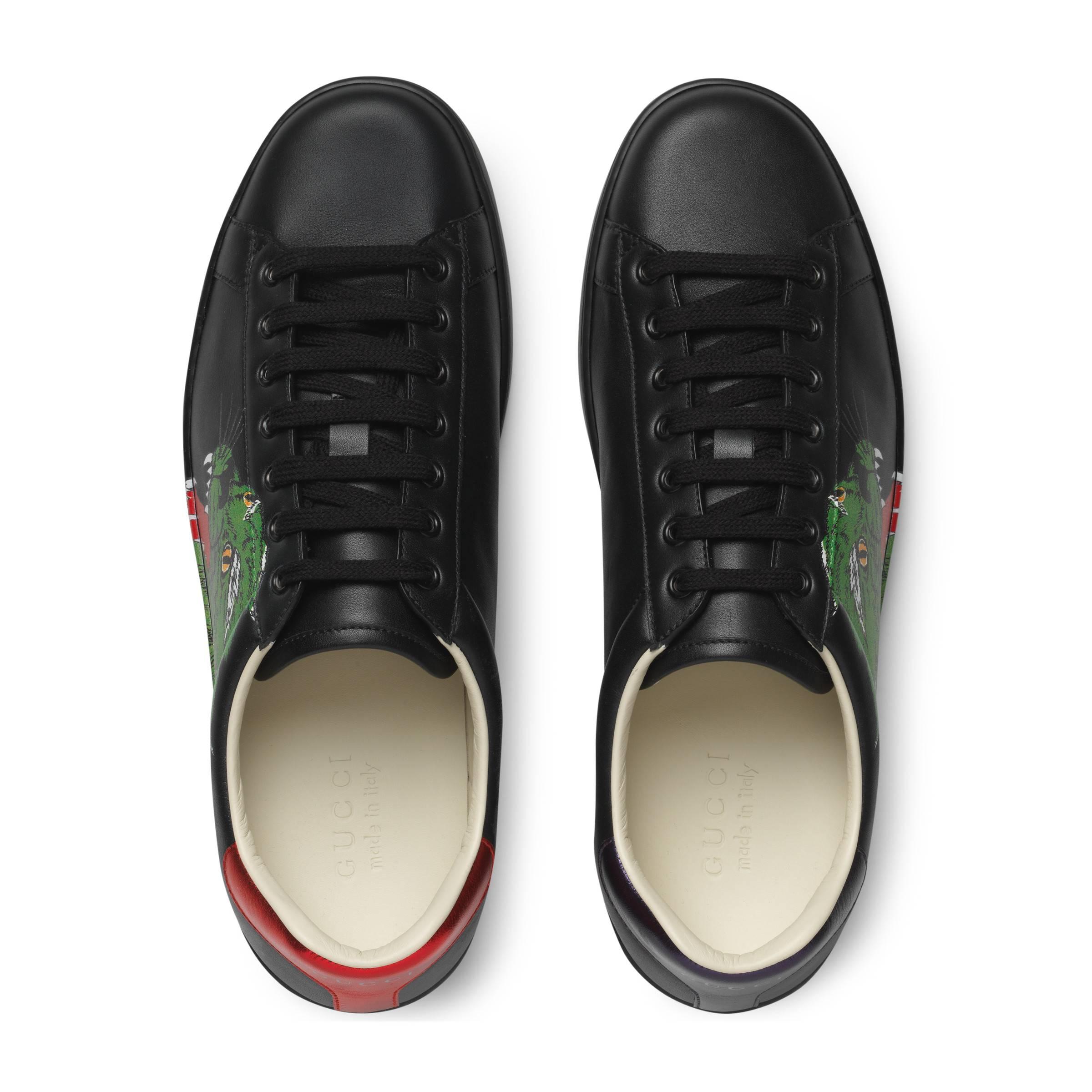 gucci panther sneakers