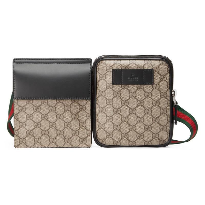 Gucci Gg Supreme Belt Bag for Men | Lyst