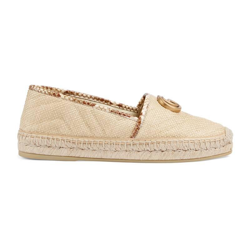 gucci chevron espadrille